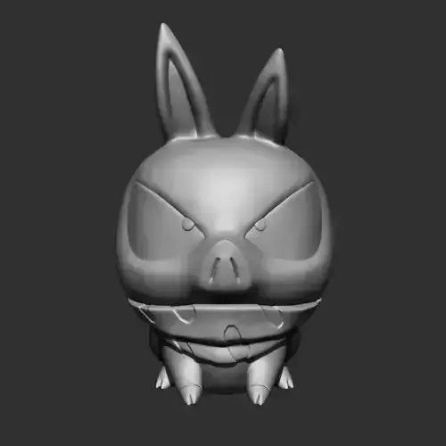 P Chan Fan Art  3D print model P Chan Fan Art  3D print model