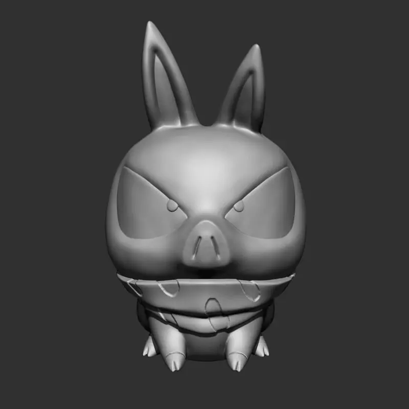 P Chan Fan Art  3D print model_0