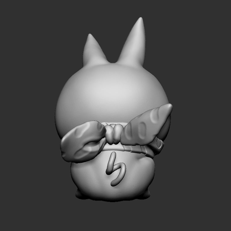 P Chan Fan Art  3D print model_2