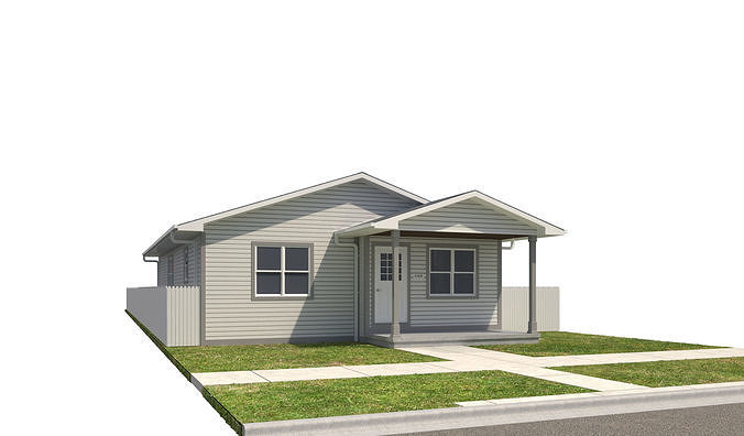 House-046 3D model 2