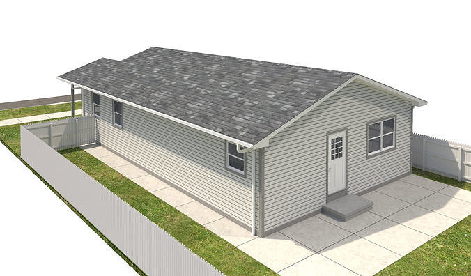 House-046 3D model 6