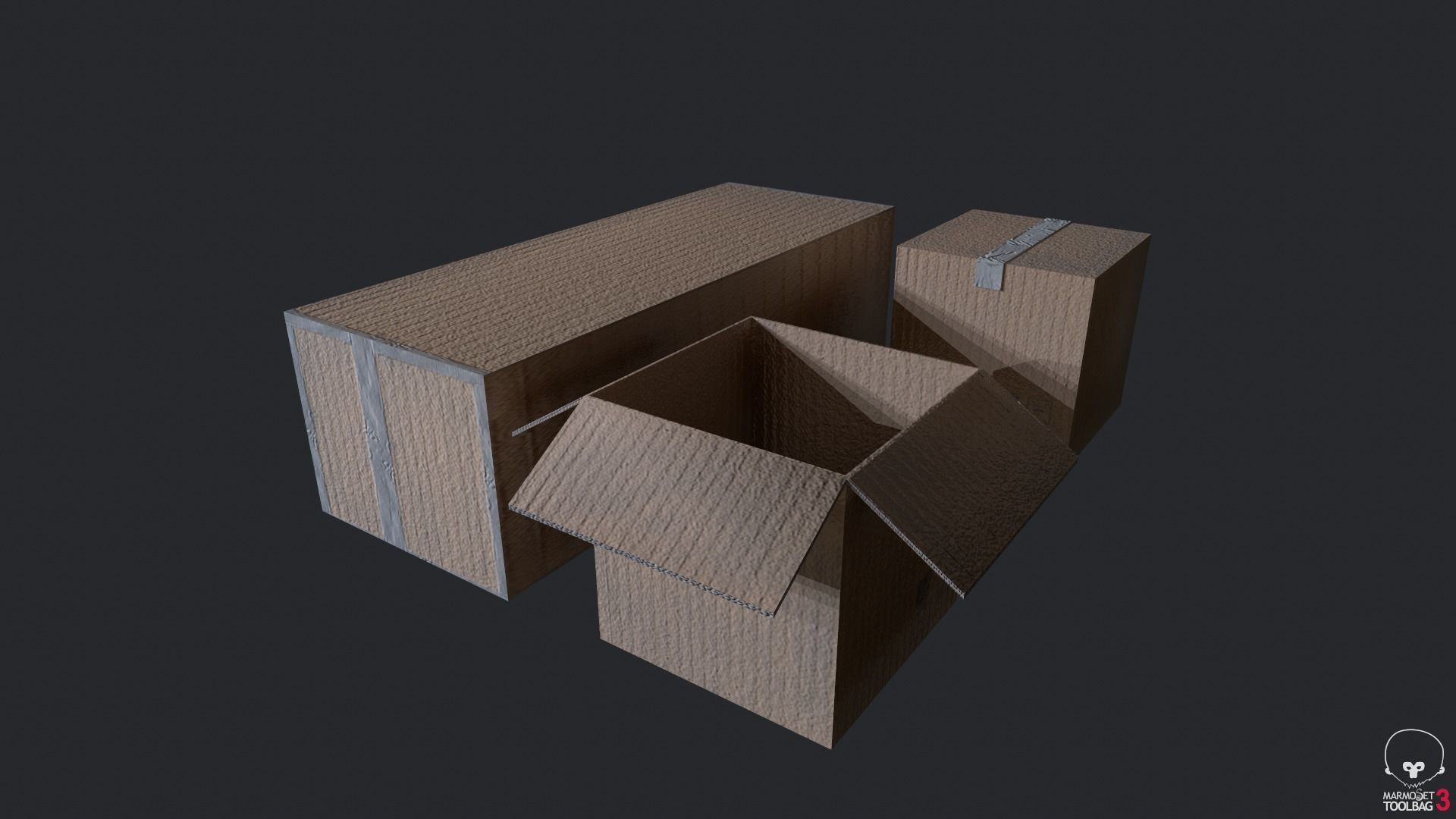 Horror Props Pack Low-poly 3D model_15