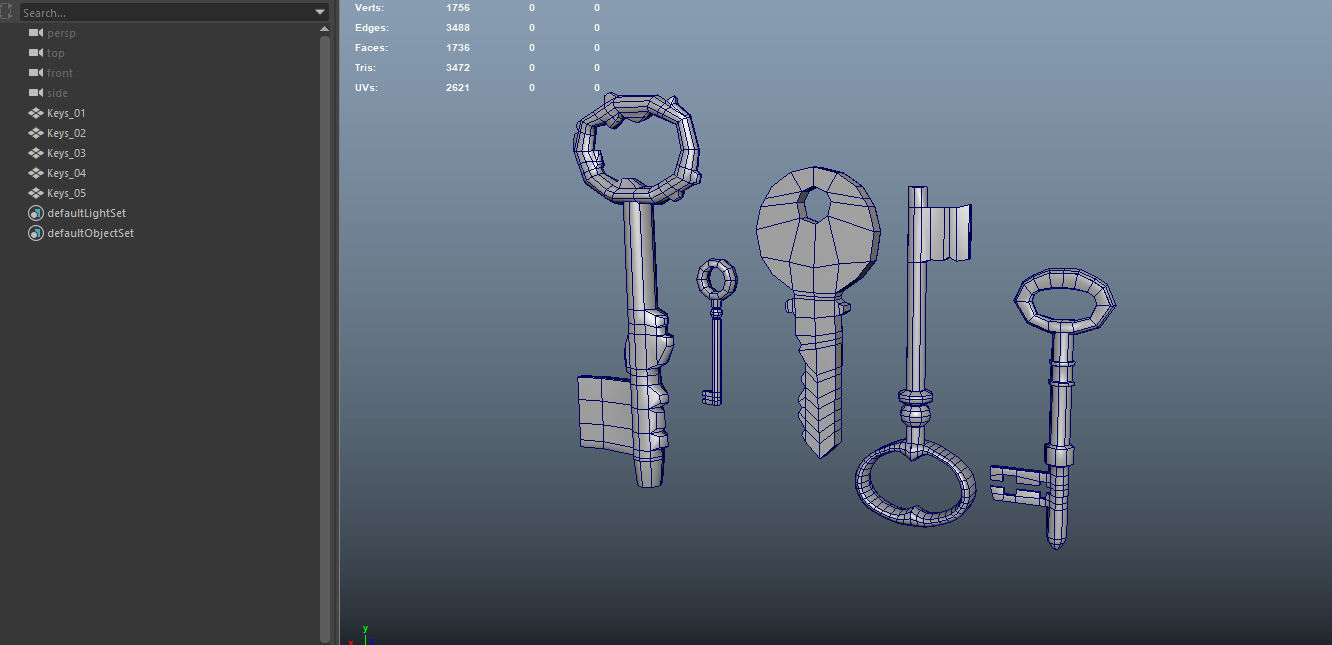 Horror Props Pack Low-poly 3D model_27