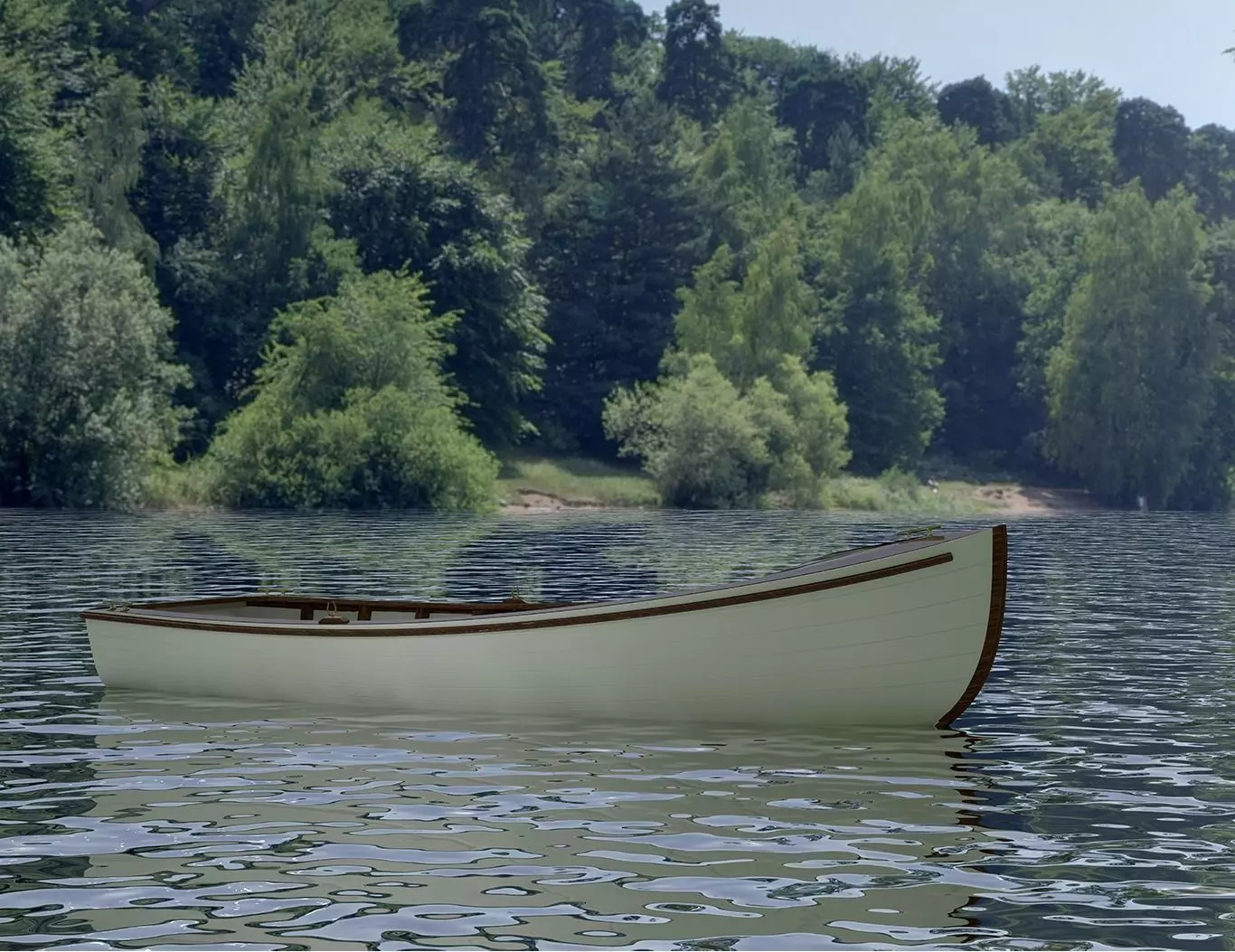 Row Boat 3D model