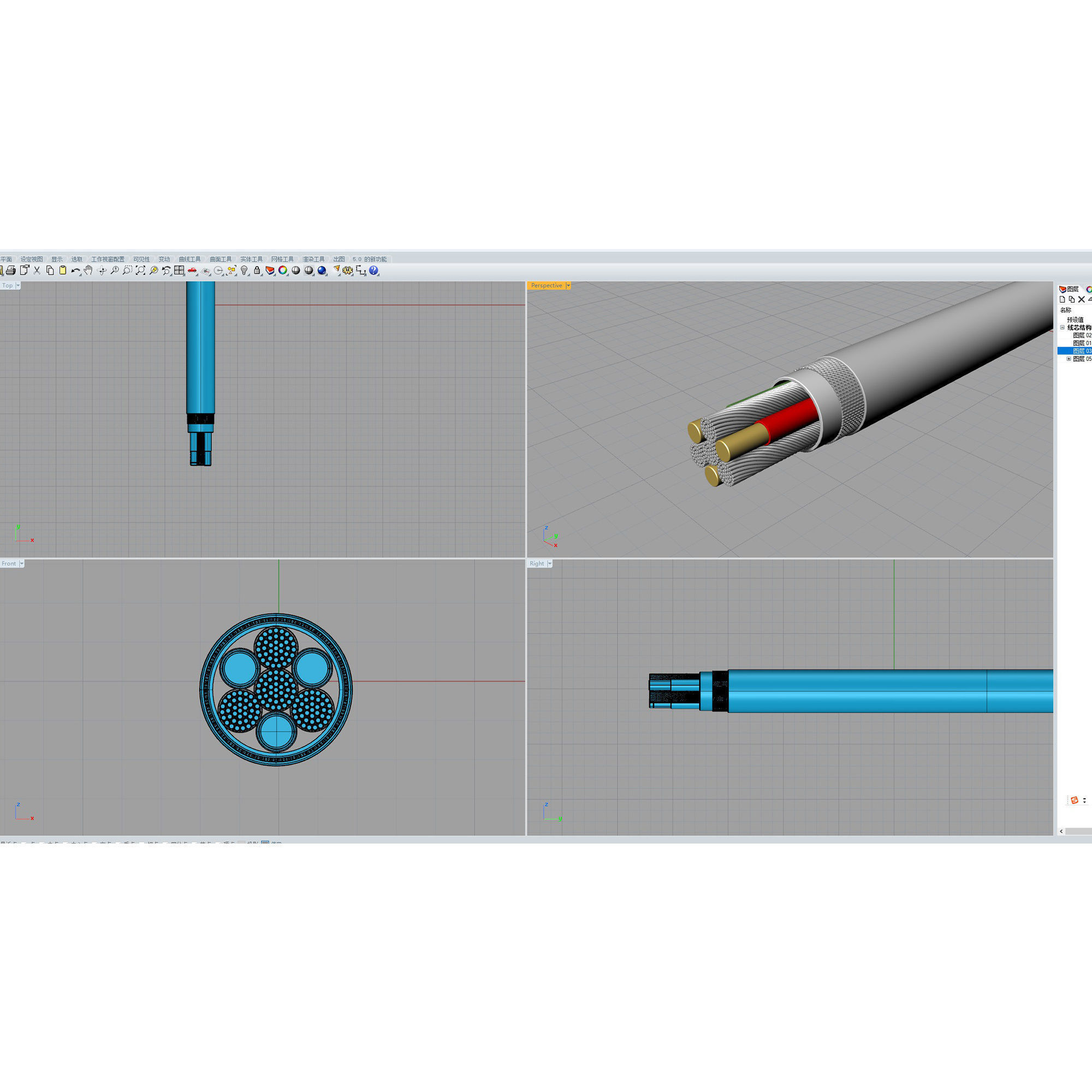 Apple Lightning to USB cable 3D model 3D model_11