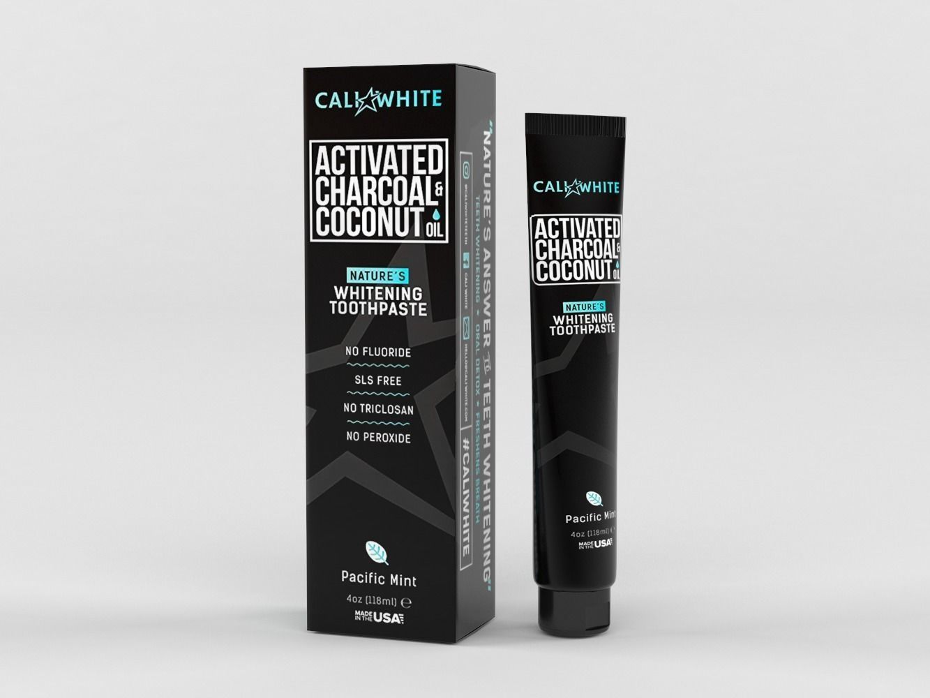 Cali white toothpaste 3D model_1