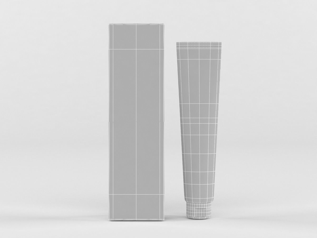 Cali white toothpaste 3D model_6