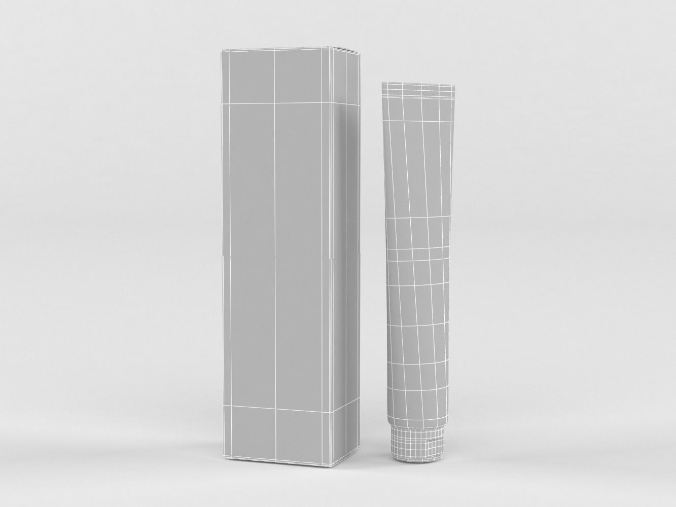 Cali white toothpaste 3D model_7