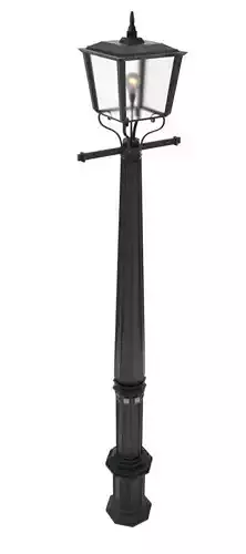 Lamp Post Low-Poly