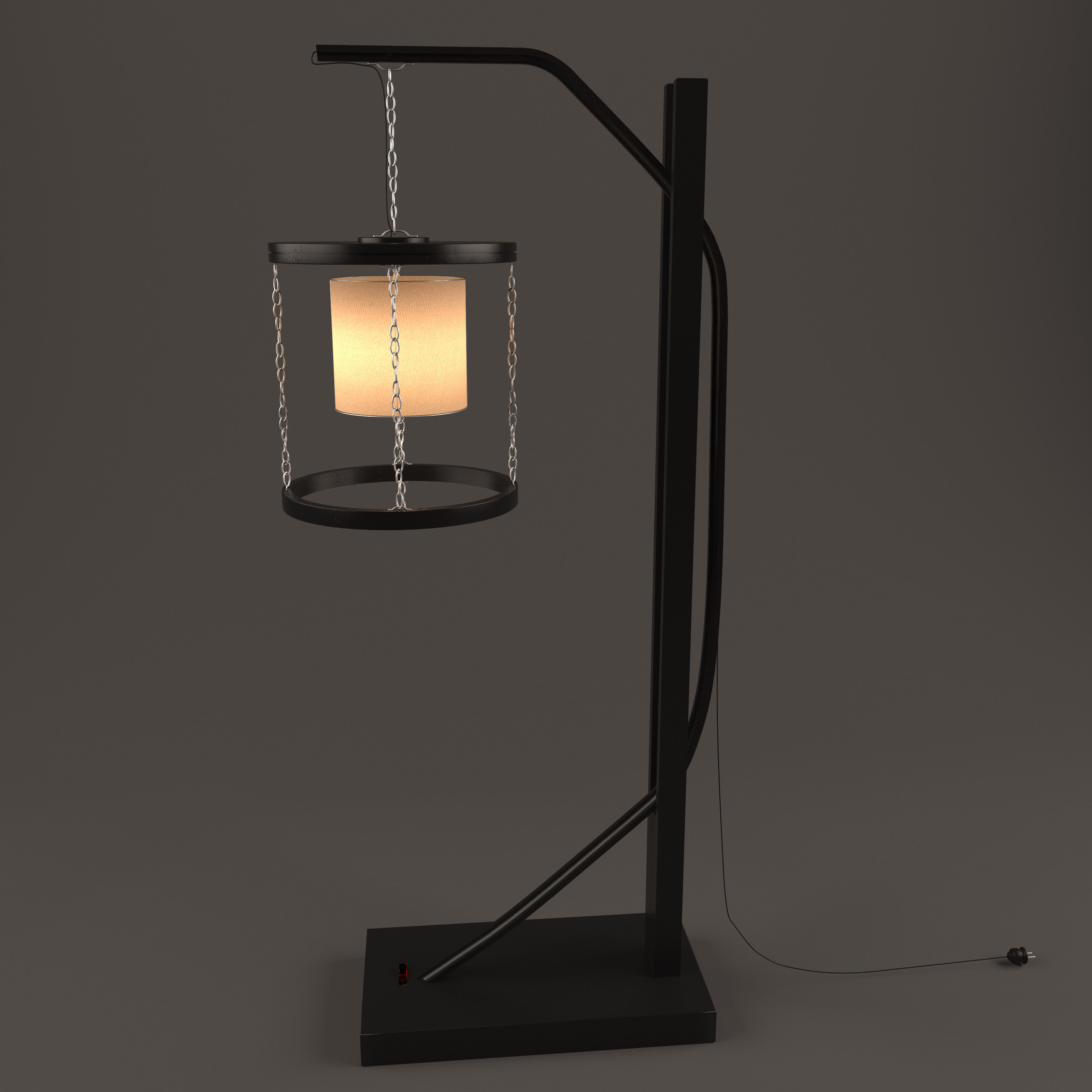 floor lamp 02 3D model_1