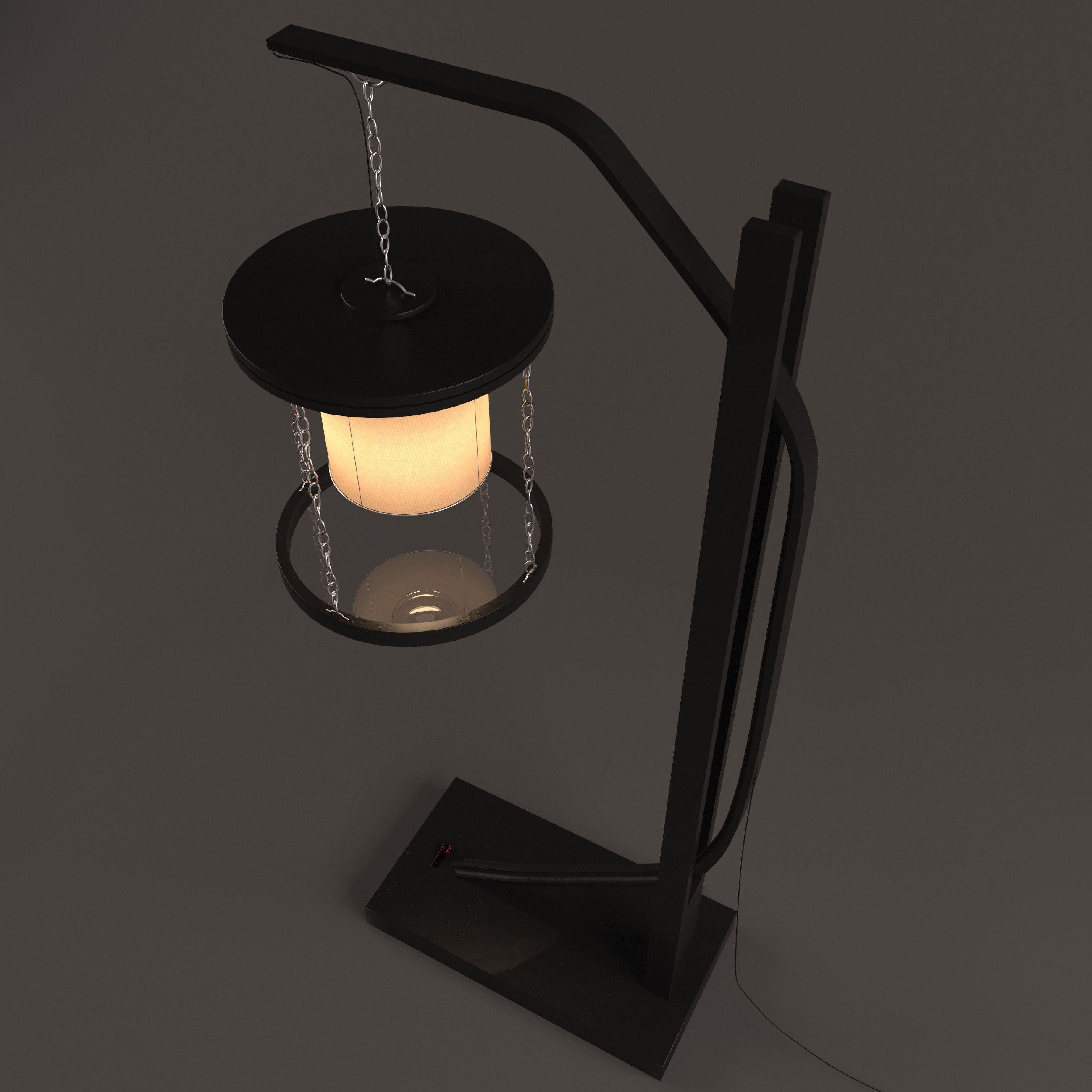 floor lamp 02 3D model_3