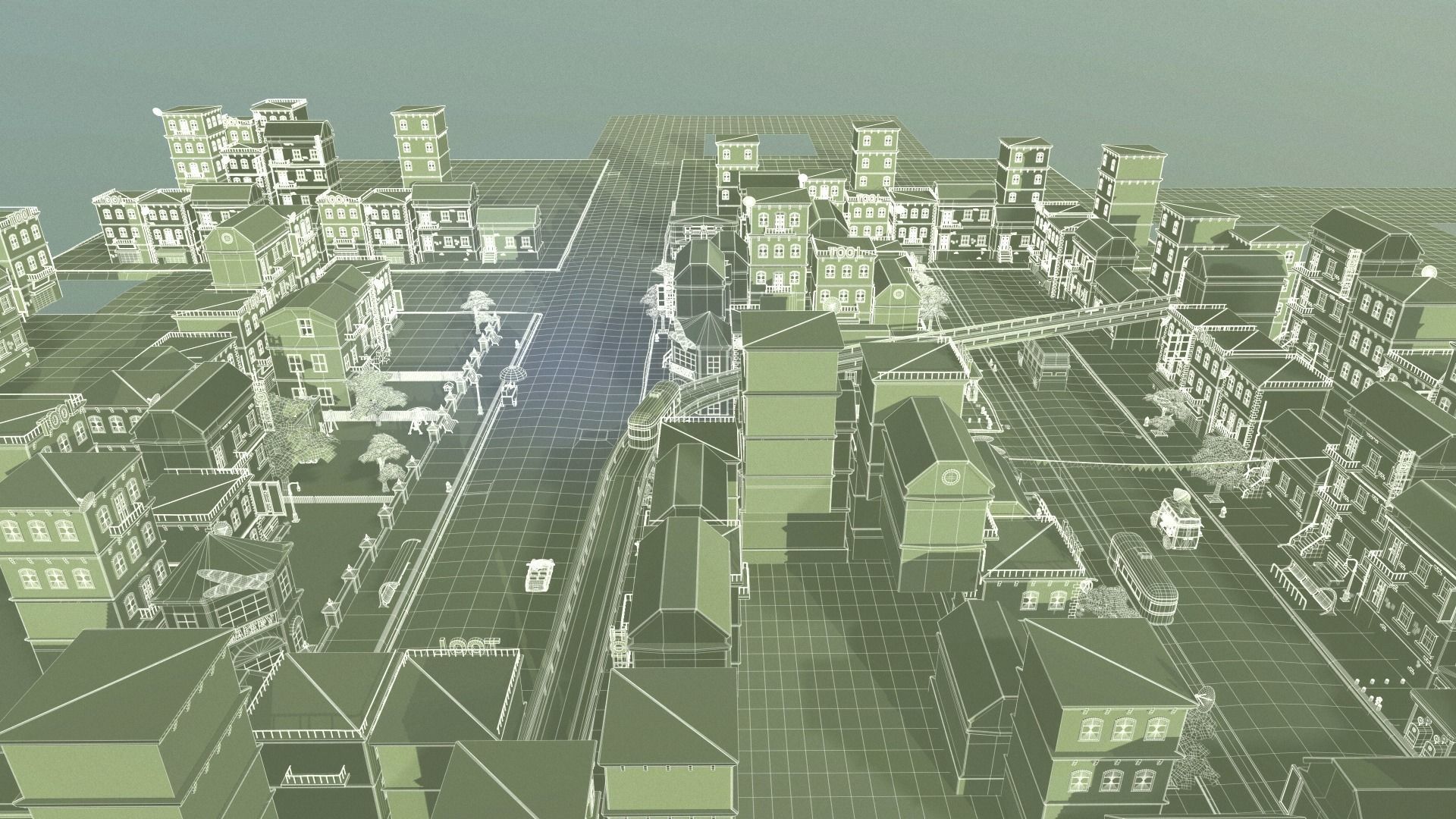 Asset - Cartoons - Street 3D Model Low-poly 3D model_13