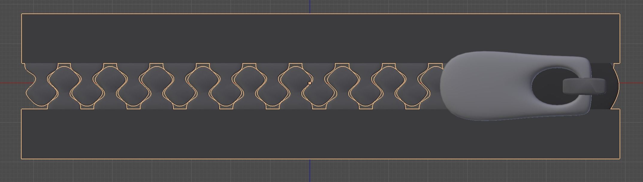 Zipper 3D model_7