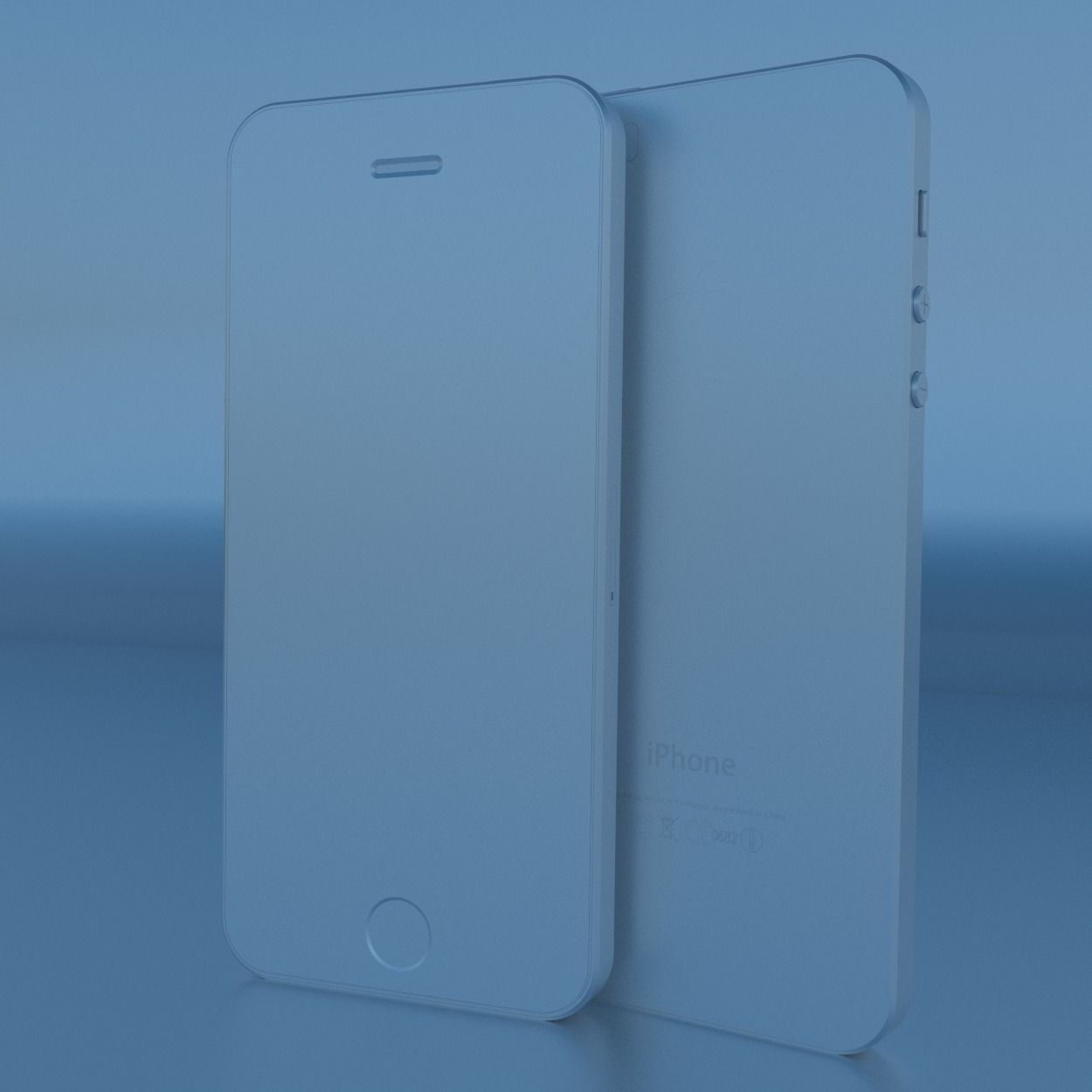 Iphone 5s 3D model_6