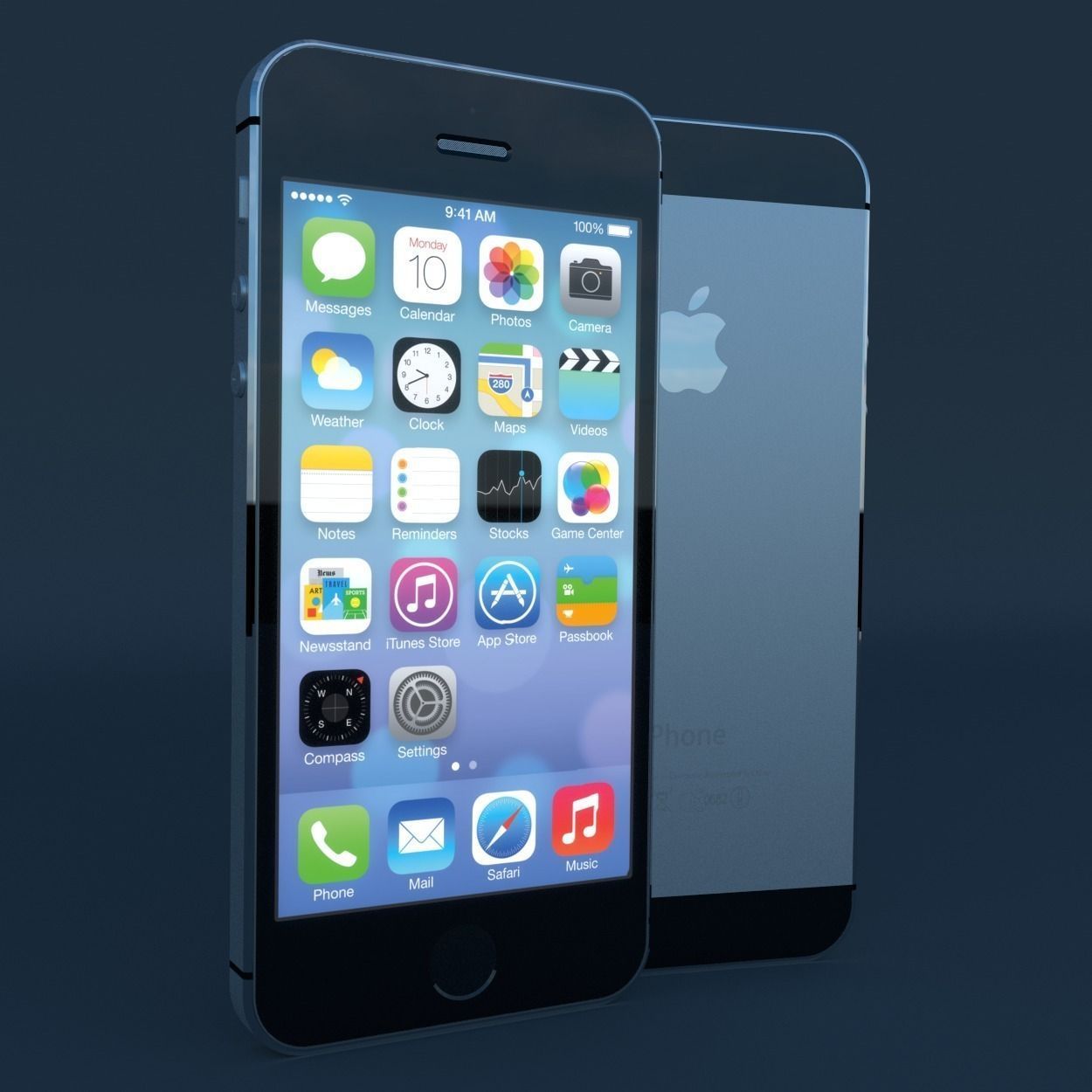 Iphone 5s 3D model_1