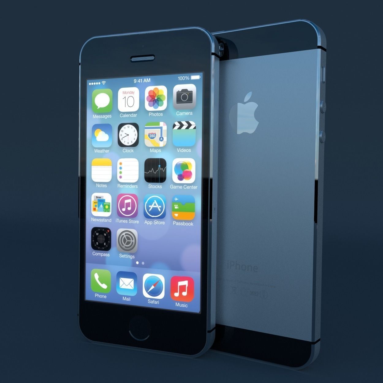 Iphone 5s 3D model_2