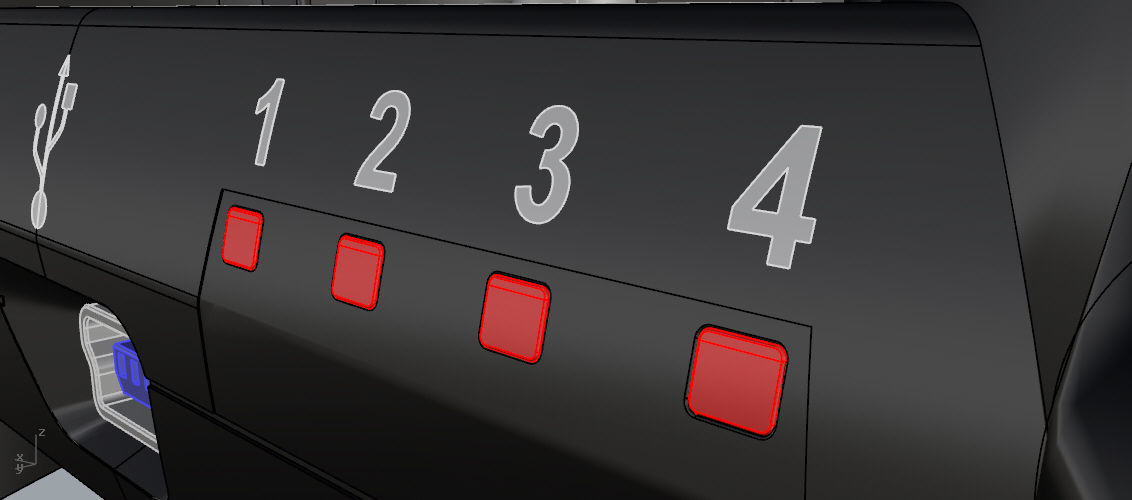 Controller PS3 3D model_17