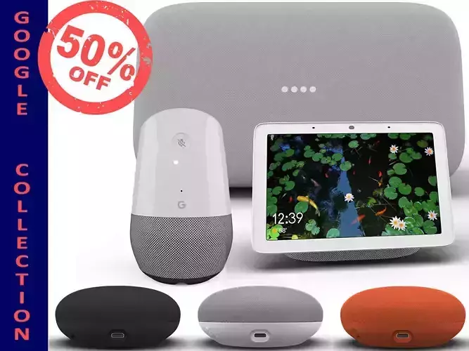 Google Smart Speaker 2018 Collection