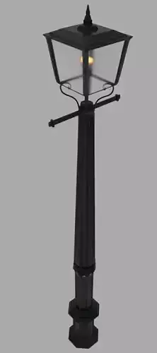 Lamp Post High-Poly