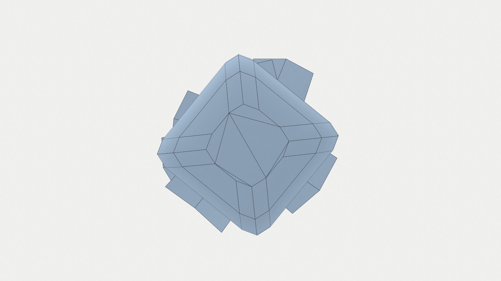 Little tree lowpoly model Low-poly 3D model_6