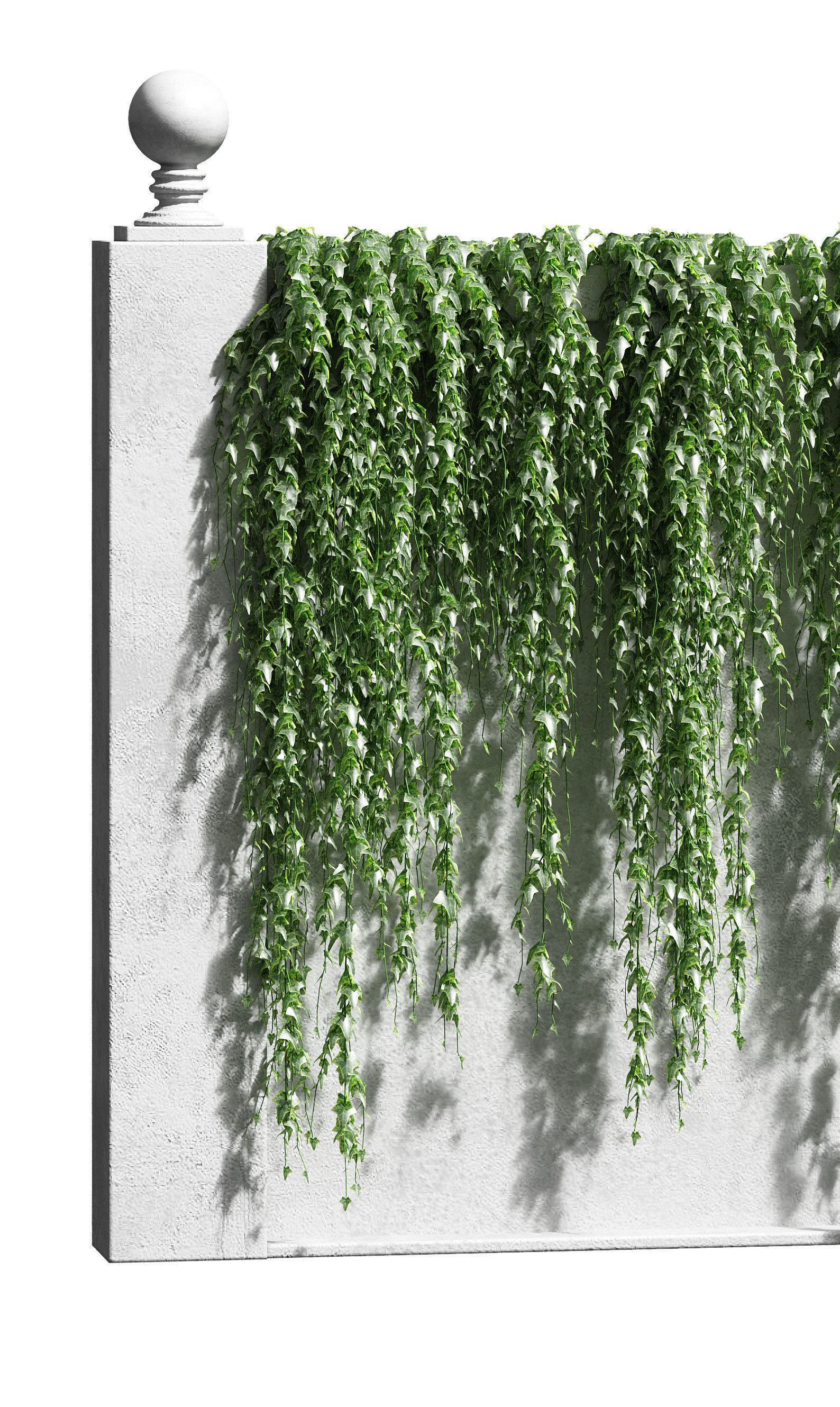 Ivy for the fence 3D model_1