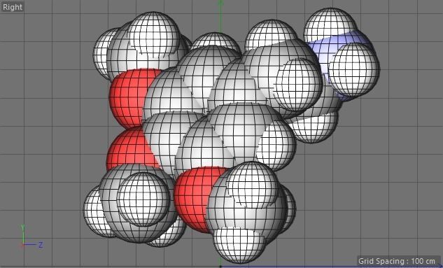 Mescaline molecule 3D model_5