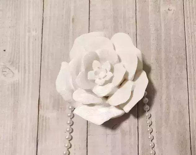 Christmas Rose 3D print model