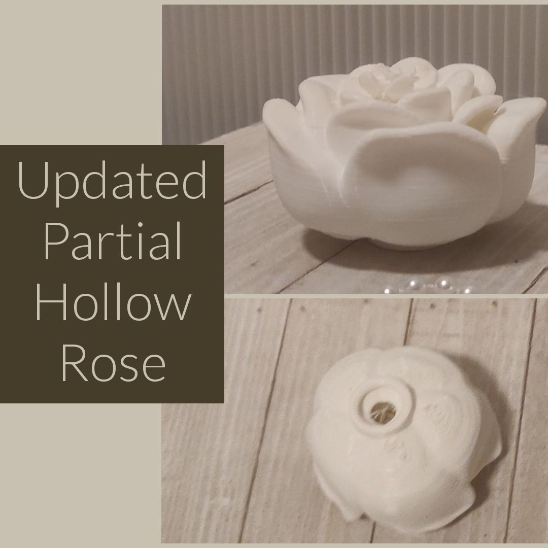 Christmas Rose 3D print model_13