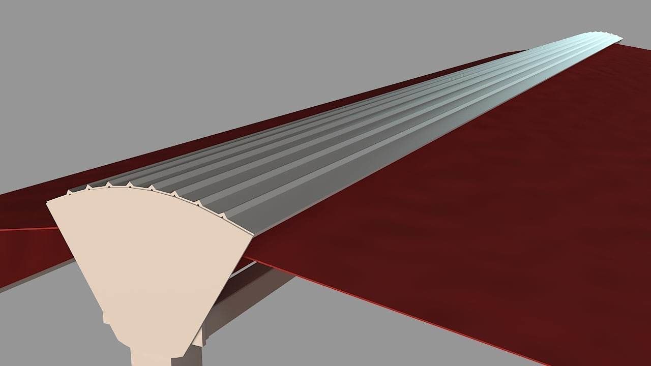 Awning retractable 3D model_3