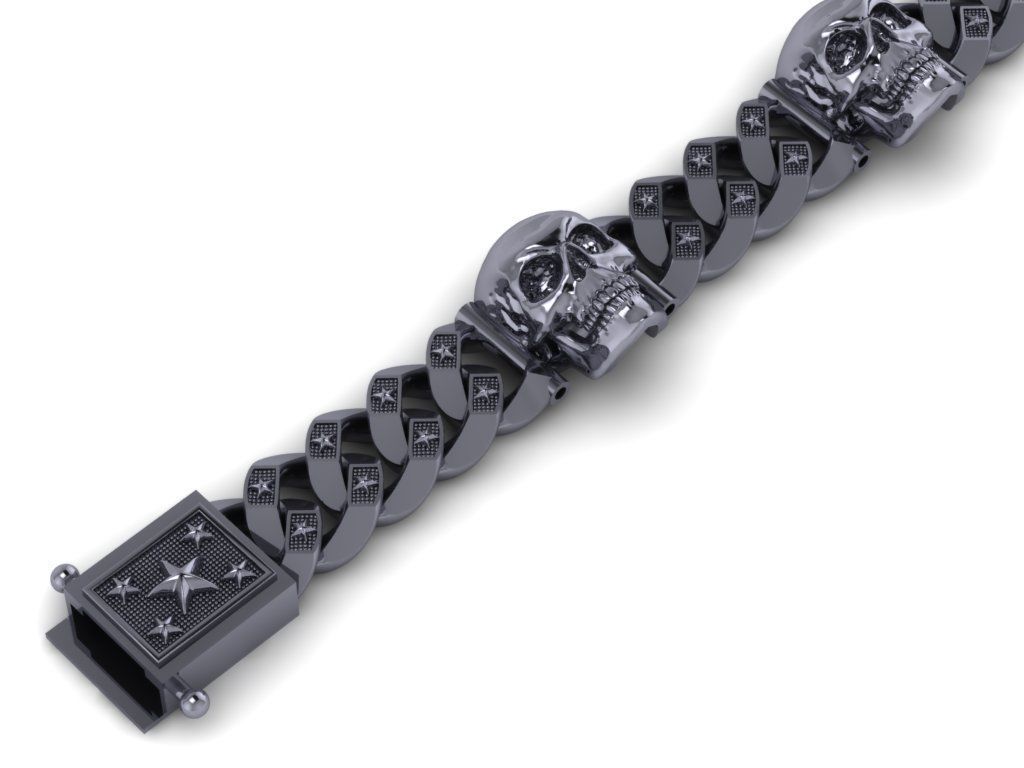 chain bracelets 08 3D print model_2