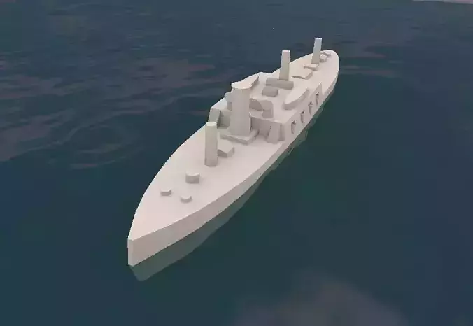 Brazilian Ironclad Brasil 3D print model