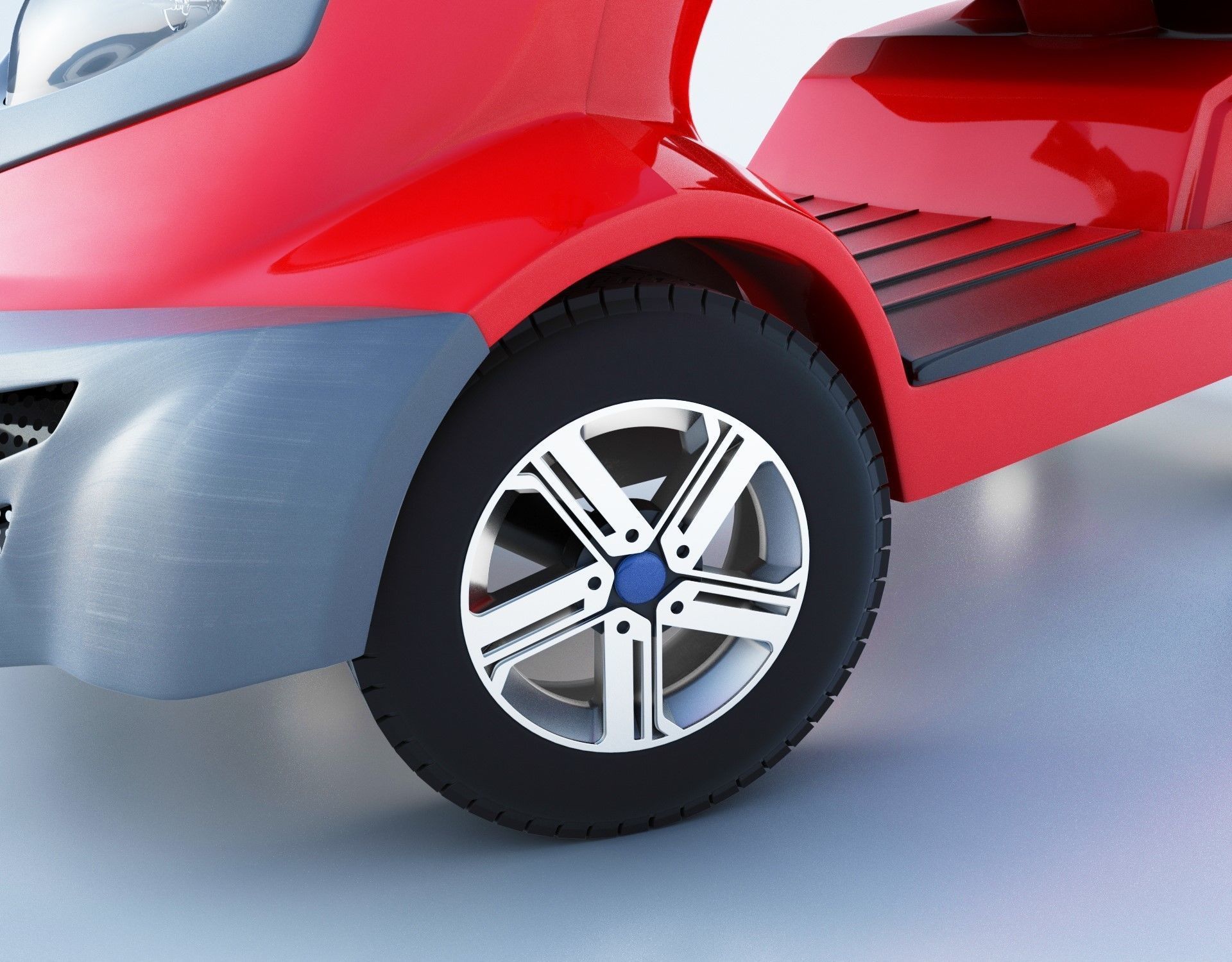 Royale Mobility Scooter 3D model_12