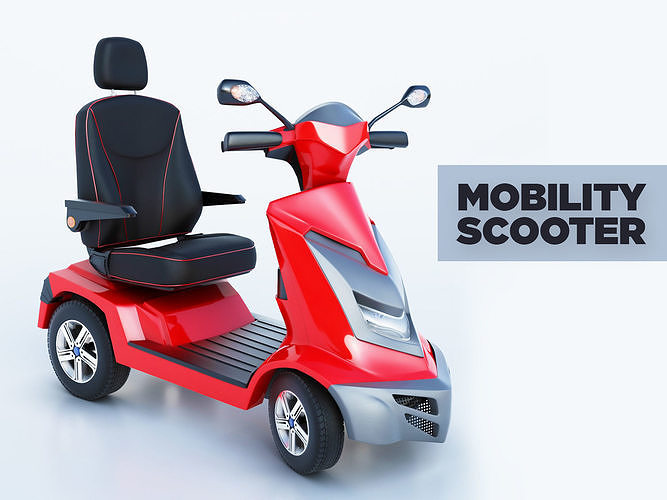 Royale Mobility Scooter 3D model