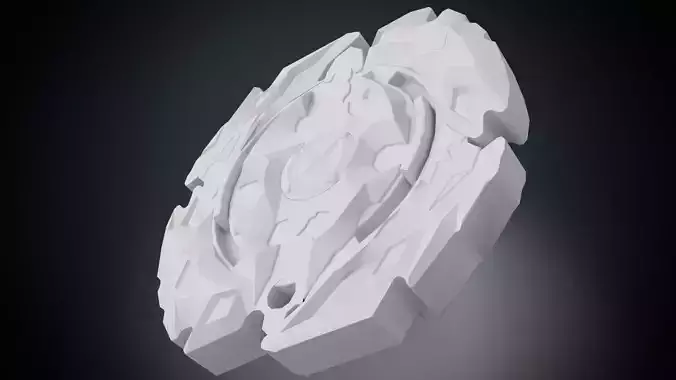 Beyblade disk 3D print model