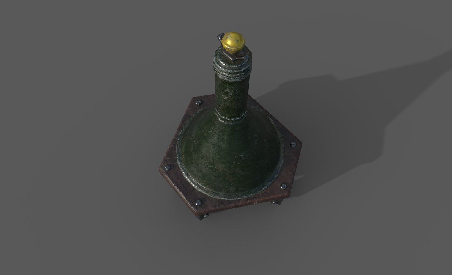 Antitank Grenade  Hafthohlladung Low-poly 3D model_4