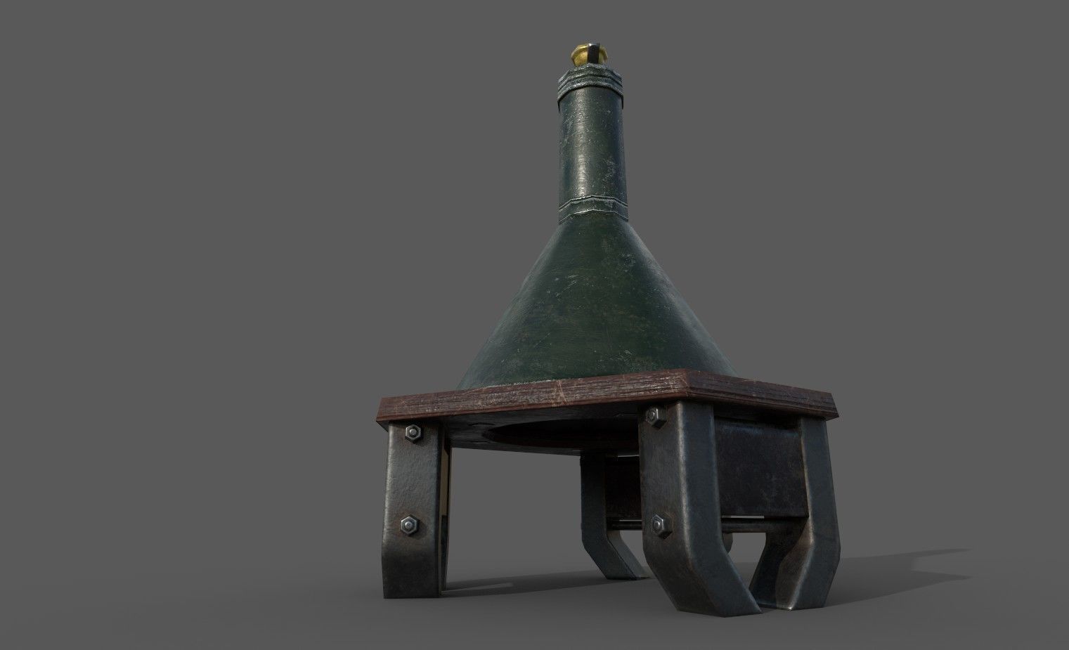 Antitank Grenade  Hafthohlladung Low-poly 3D model_5