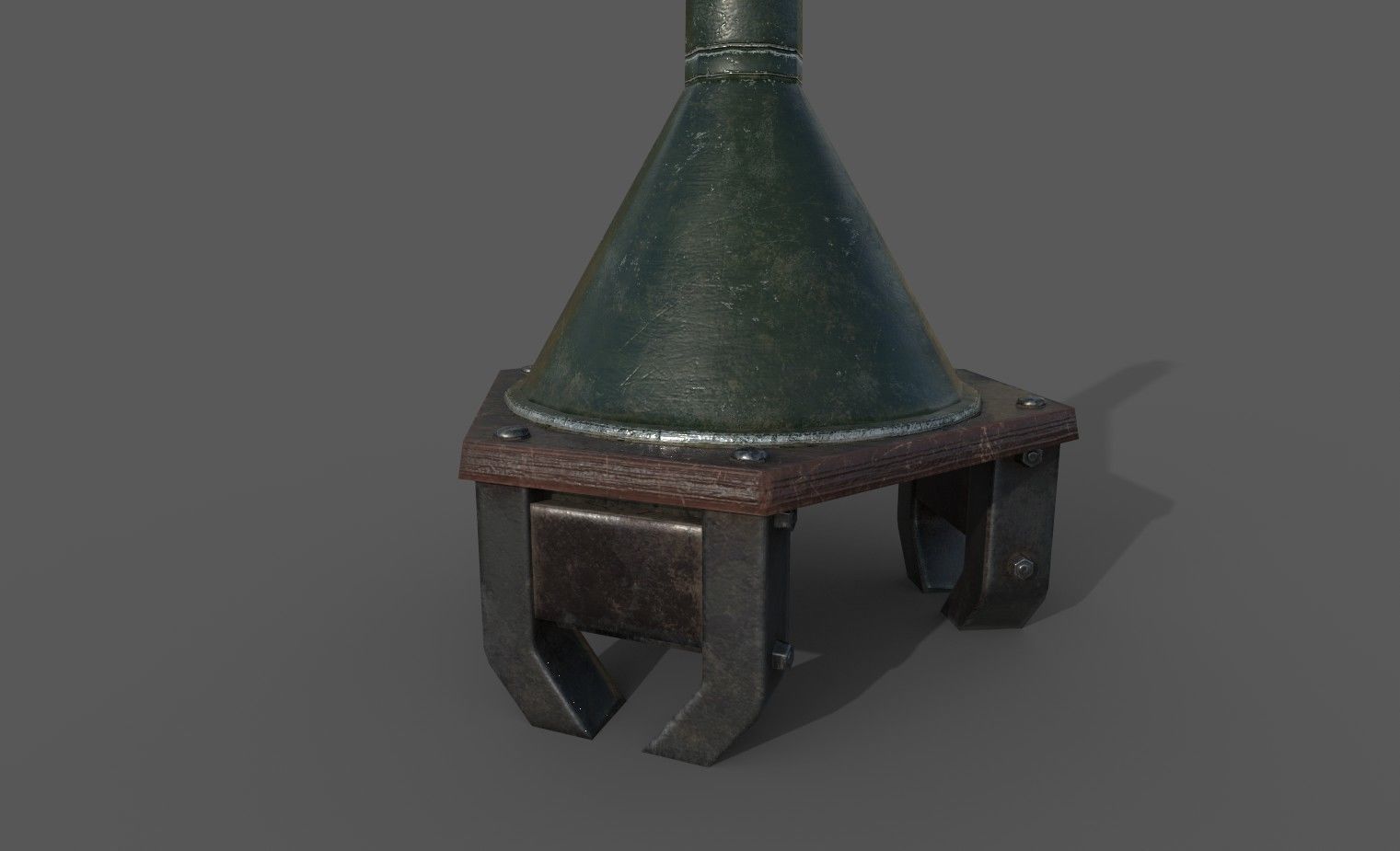 Antitank Grenade  Hafthohlladung Low-poly 3D model_2
