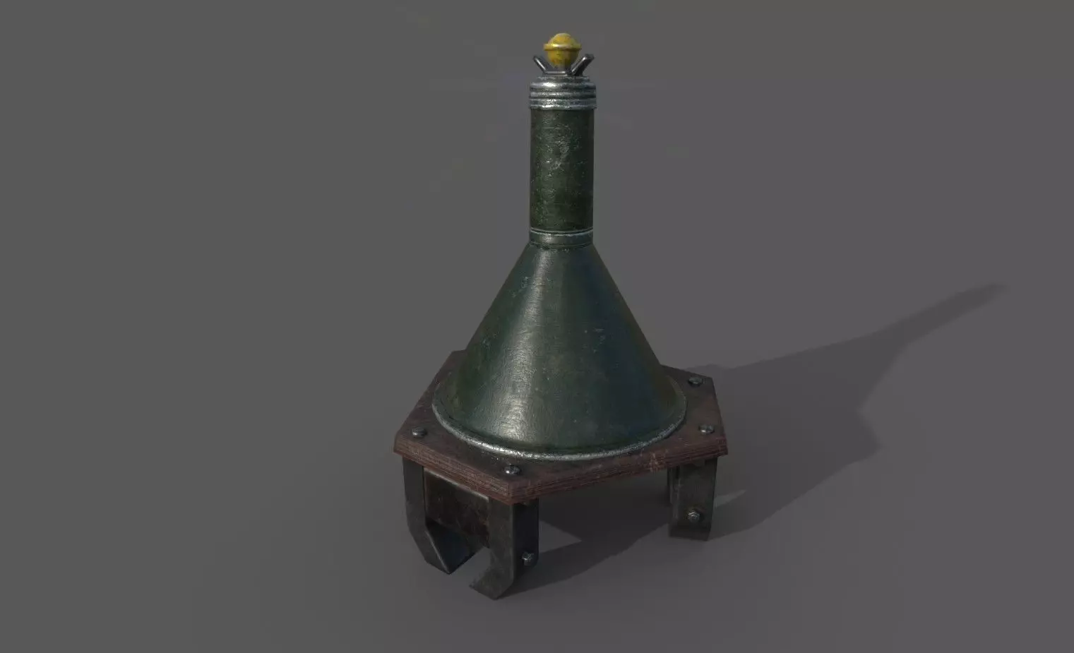Antitank Grenade  Hafthohlladung Low-poly 3D model_0