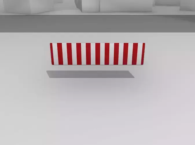 Construction Barrier Version 1 600-38 500x2000mm 