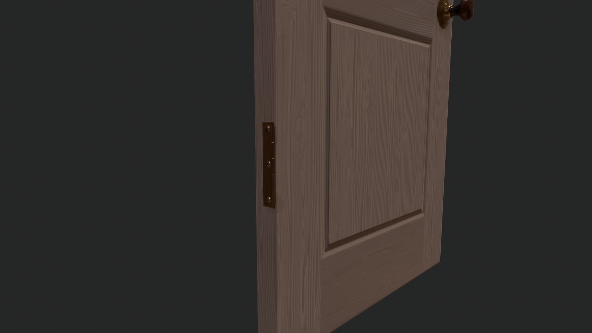 Game Ready Interior Doors Low-poly 3D model_4