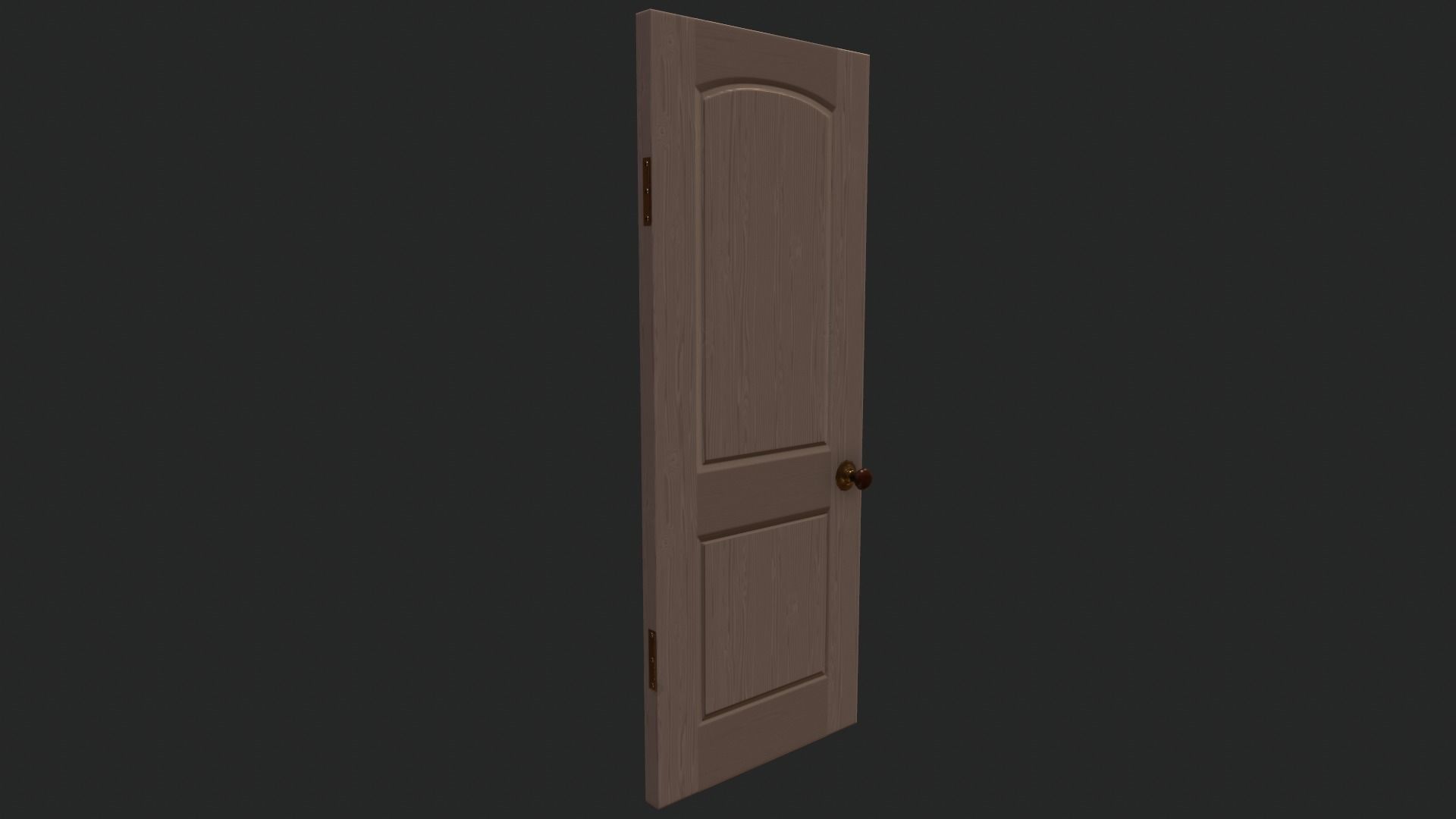 Game Ready Interior Doors Low-poly 3D model_9