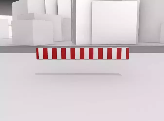 Construction Barrier Version 1 600-35 250x2400mm 