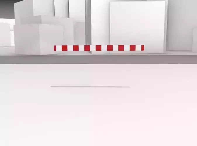 Construction Barrier Version 1 600-32 100x1600mm 