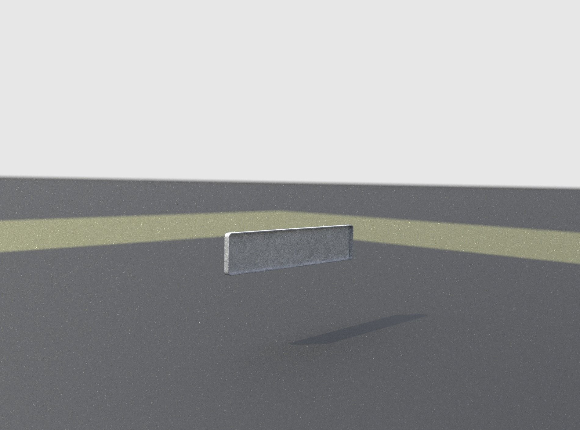 Construction Barrier Version 1 600-33 250x2400mm Low-poly 3D model_20