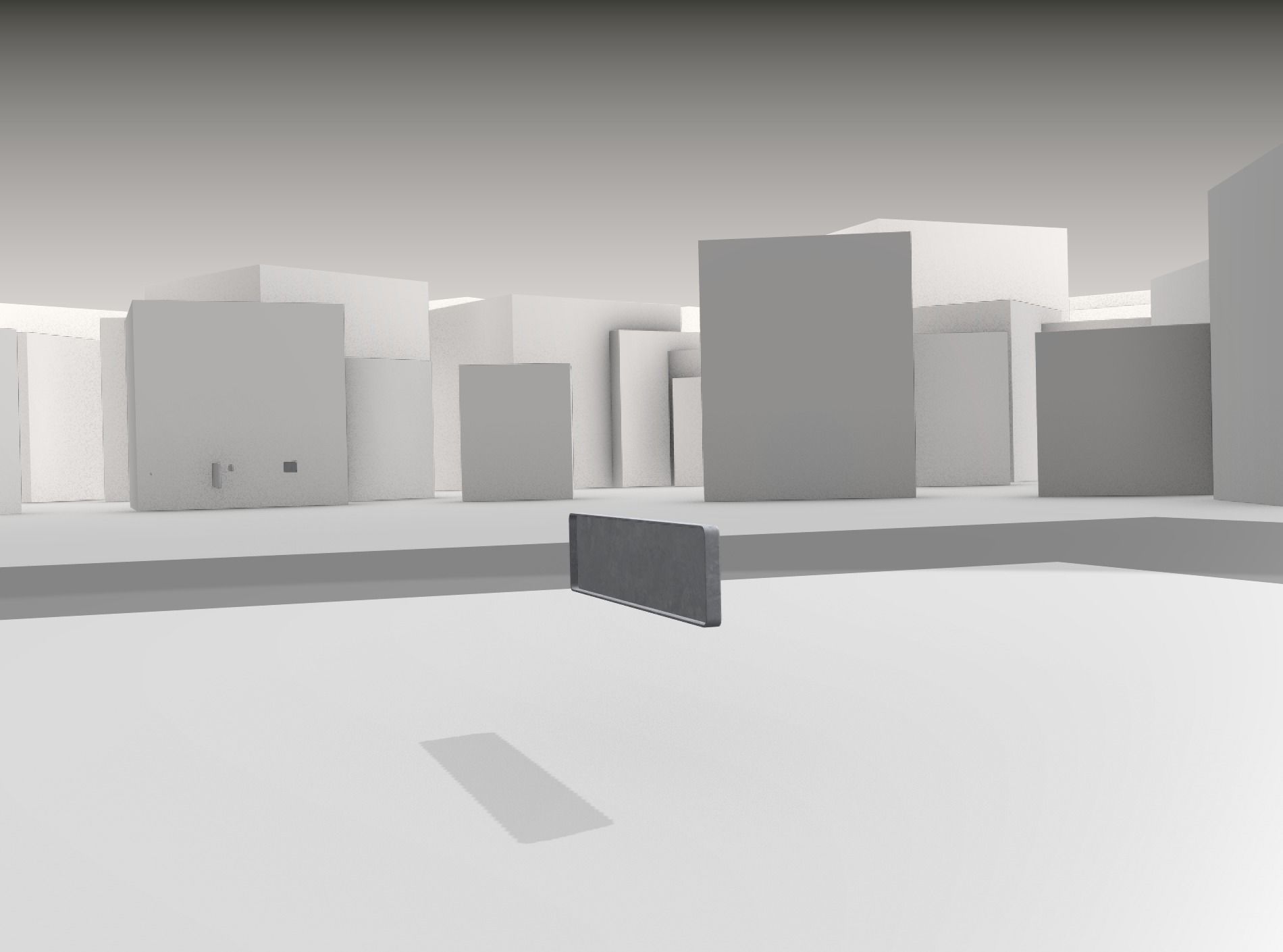 Construction Barrier Version 1 600-33 250x2400mm Low-poly 3D model_33