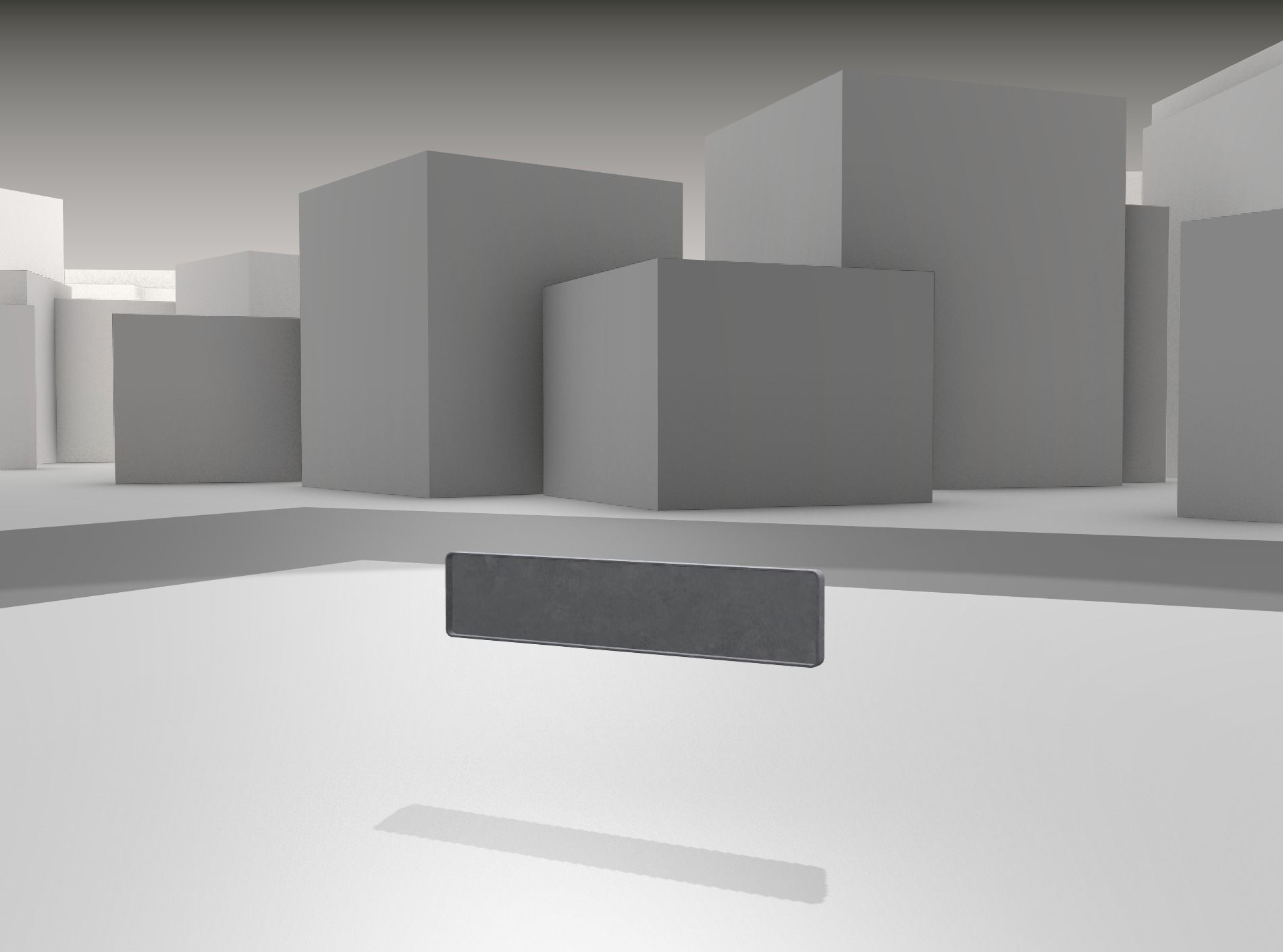 Construction Barrier Version 1 600-33 250x2400mm Low-poly 3D model_29