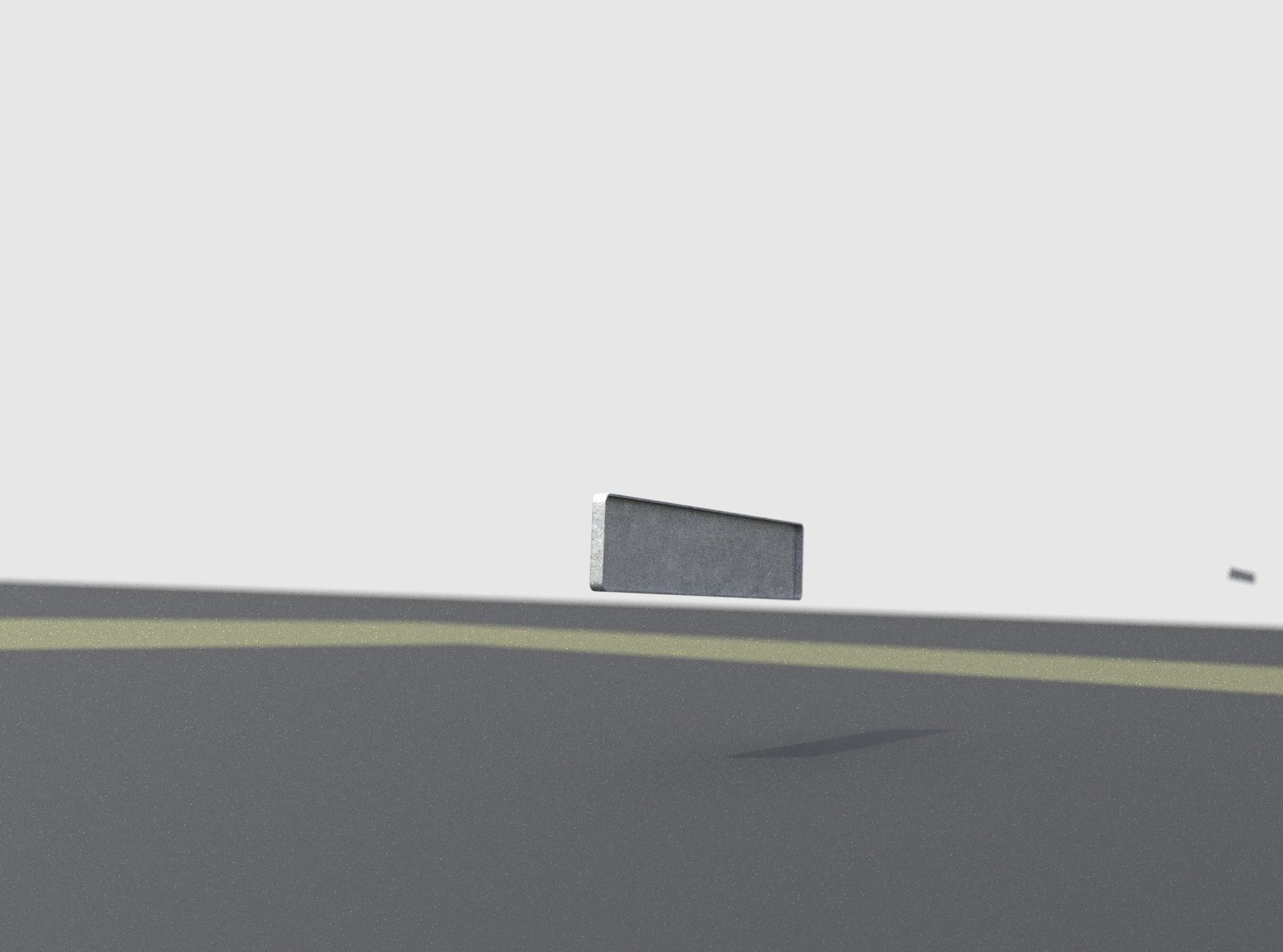 Construction Barrier Version 1 600-33 250x2400mm Low-poly 3D model_18