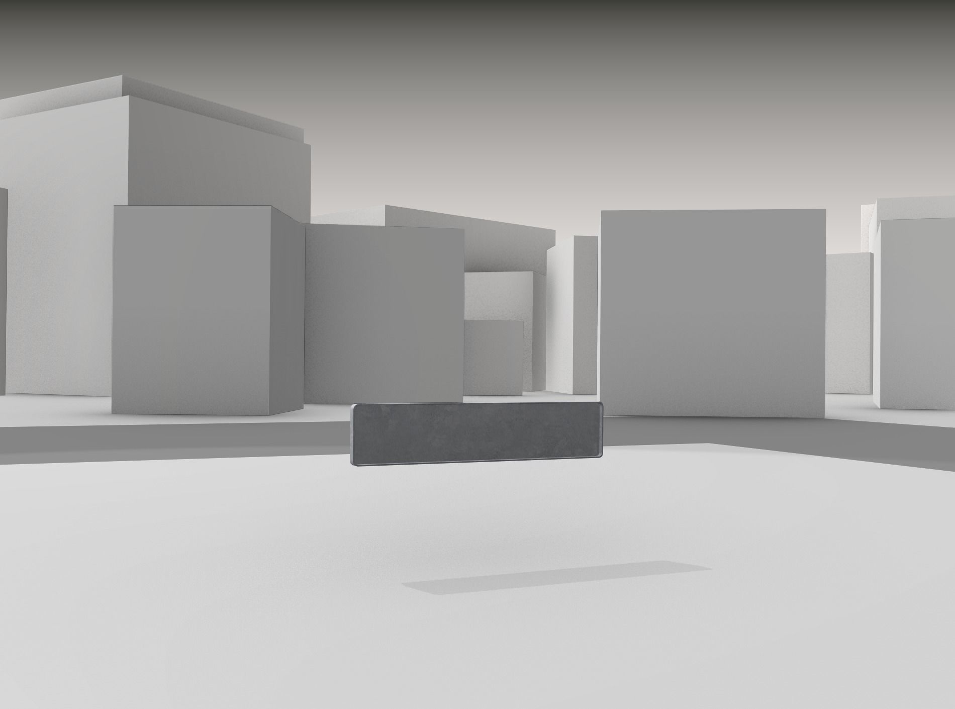 Construction Barrier Version 1 600-33 250x2400mm Low-poly 3D model_23