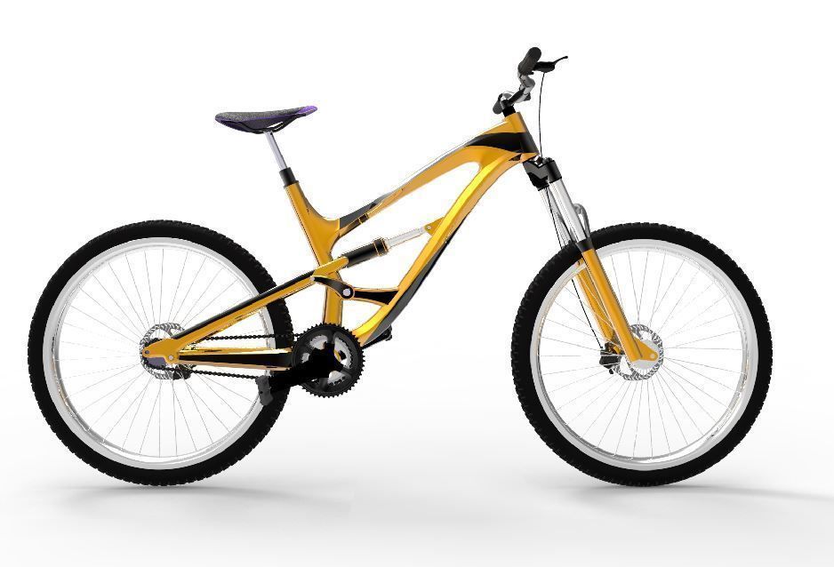  mountain bike 2 3D model_2