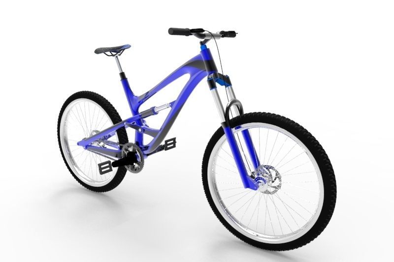  mountain bike 2 3D model_9